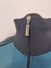 Load image into Gallery viewer, 1970s Vintage adidas Originals Full Tracksuit L/XL Grey Green Yellow