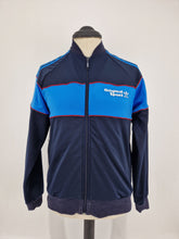 Load image into Gallery viewer, 2005 adidas Originals Sport SST Vintage Track Top M Navy Blue Red