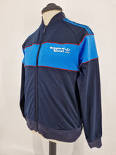 Load image into Gallery viewer, 2005 adidas Originals Sport SST Vintage Track Top M Navy Blue Red