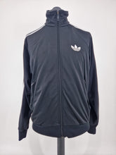 Load image into Gallery viewer, 2010 adidas Originals Firebird Vintage Track Top M Black White