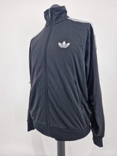 Load image into Gallery viewer, 2010 adidas Originals Firebird Vintage Track Top M Black White