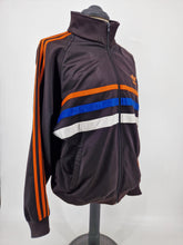 Load image into Gallery viewer, 90s adidas Originals First L Track Top Black Orange Blue White