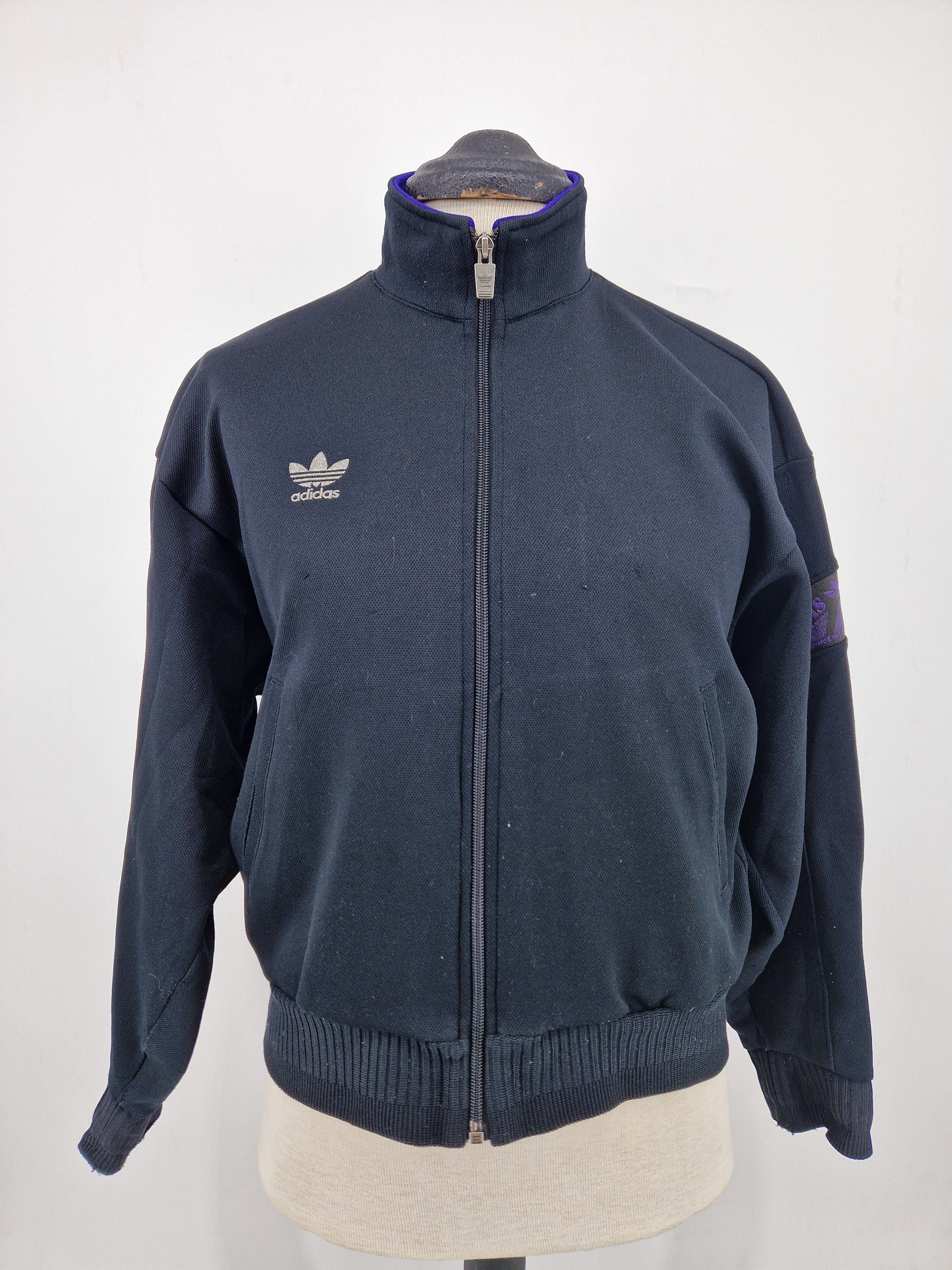 【ビンテージ】adidas×DESCENTE★ナイロン セットアップ 90s Adidas Descente Setup Coach Jacket Side Snap Track Pants