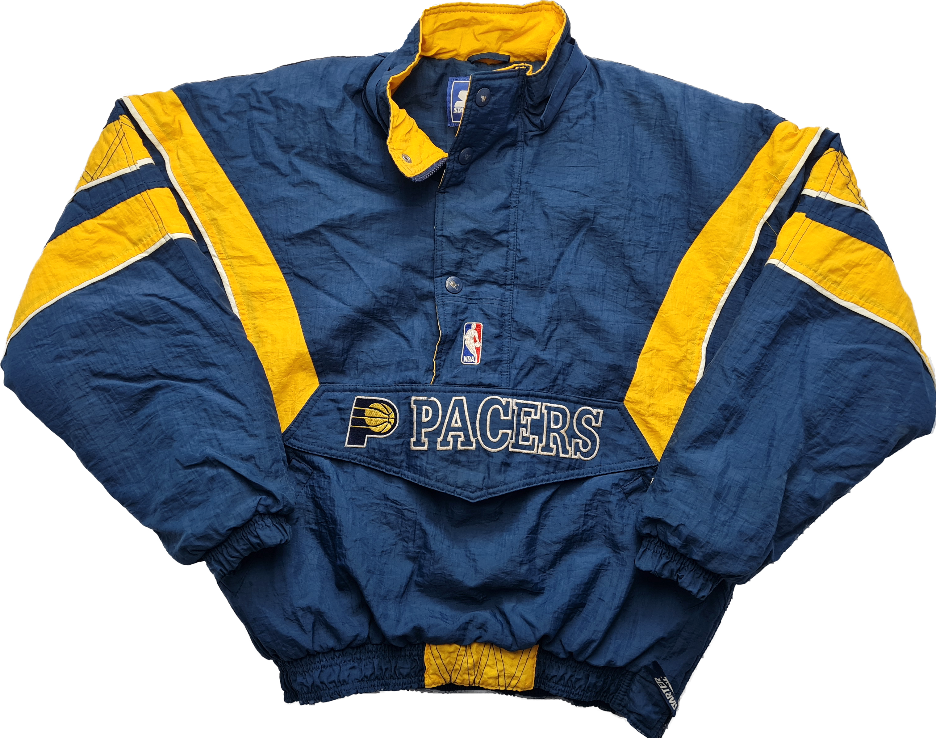Vintage NBA Starter Indiana Pacers 1990s Jacket Windbreaker Size XL