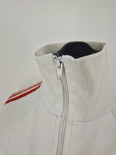 Load image into Gallery viewer, 80s adidas Originals First Vintage Track Top S White Red made in England
