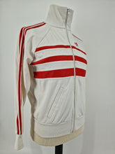 Load image into Gallery viewer, 80s adidas Originals First Vintage Track Top S White Red made in England
