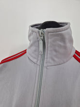 Load image into Gallery viewer, 2010 Grade B adidas Originals Firebird Track Top S Silver Red
