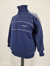 Load image into Gallery viewer, 70s adidas Originlas made in Poland Vintage Track Top M/L D7 Navy
