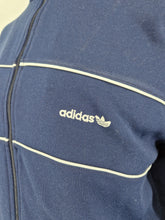 Load image into Gallery viewer, 70s adidas Originlas made in Poland Vintage Track Top M/L D7 Navy
