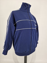 Load image into Gallery viewer, 70s adidas Originlas made in Poland Vintage Track Top M/L D7 Navy
