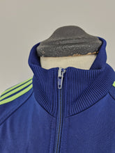 Load image into Gallery viewer, Vintage adidas Orginlas First Track Top S 90s Navy Green Taiwanese
