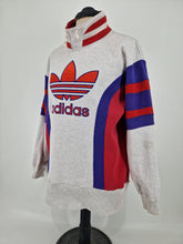 Load image into Gallery viewer, Vintage Descente adidas Originals Trefoil Sweatshirt L/XL L-0 made in Japan
