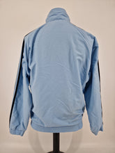 Load image into Gallery viewer, Vintage adidas First Track Top D4 S/M 90s Blue black White #2
