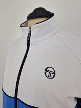 Load image into Gallery viewer, Sergio Tacchini Orion Track Top L Blue White

