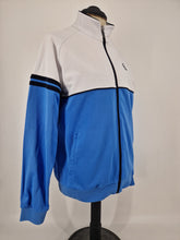 Load image into Gallery viewer, Sergio Tacchini Orion Track Top L Blue White
