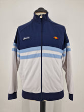 Load image into Gallery viewer, Ellesse Rimini 2 Track Top Navy Blue White M
