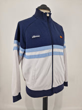 Load image into Gallery viewer, Ellesse Rimini 2 Track Top Navy Blue White M
