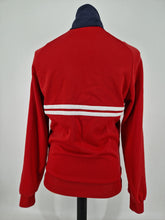 Load image into Gallery viewer, Vintage 80s Sergio Tacchini Dallas Track Top M Red White made in Romania
