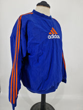 Load image into Gallery viewer, 90s adidas Equipment Vintage Pullover L Blue Orange
