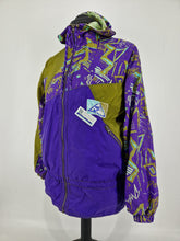 Load image into Gallery viewer, Vintage 90s Nike Fitness Hooded Track Top S Purple
