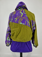 Load image into Gallery viewer, Vintage 90s Nike Fitness Hooded Track Top S Purple
