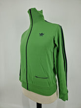 Load image into Gallery viewer, Vintage 70s adidas Originals Trefoil Track Top XS/S Green Blue
