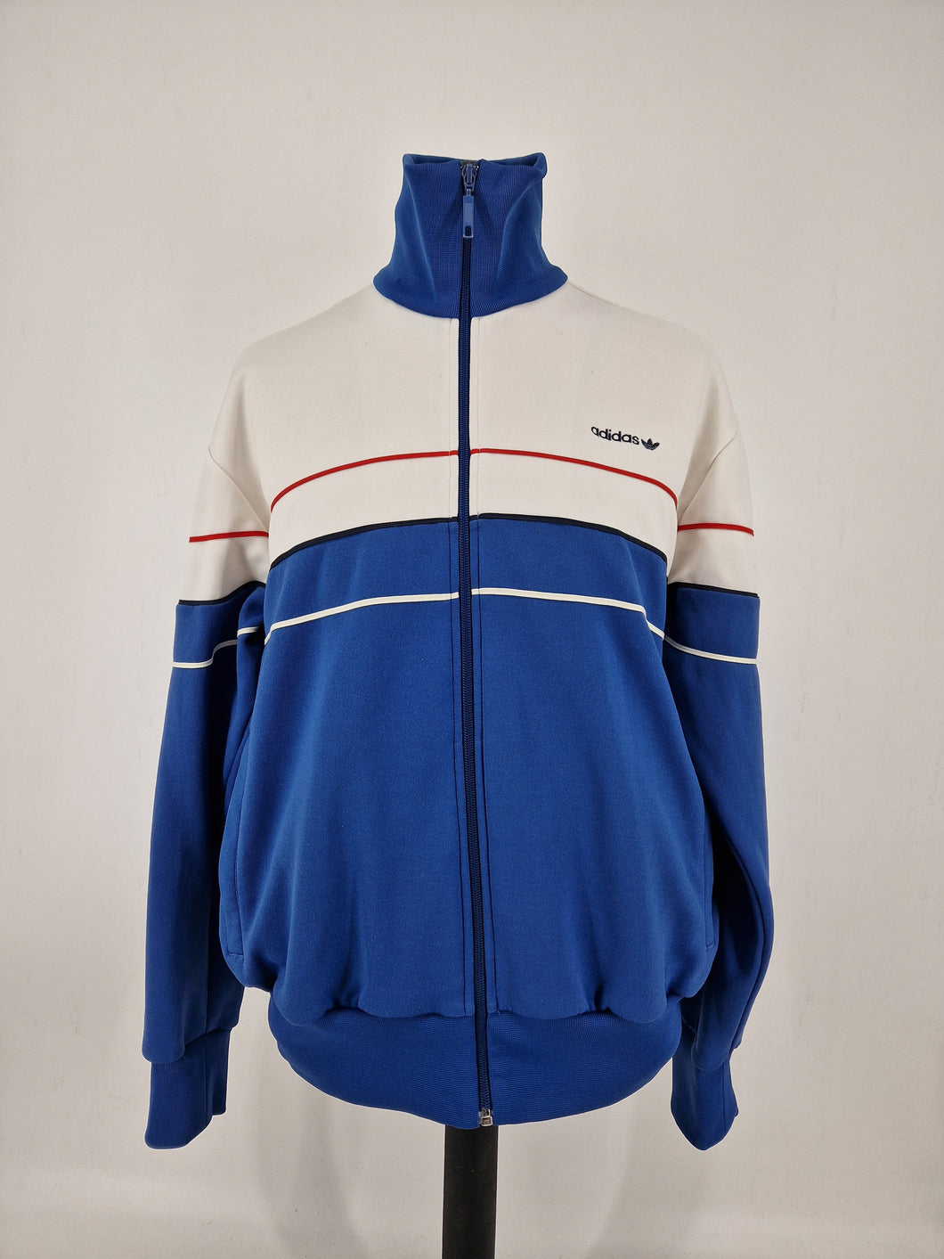 2003 adidas Originals Europa Blue White Vintage Track Top XL