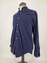 Load image into Gallery viewer, Men&#39;s Ralph Lauren Polo Sport Casual Shirt L Blue Cotton
