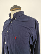 Load image into Gallery viewer, Men&#39;s Ralph Lauren Polo Sport Casual Shirt L Blue Cotton
