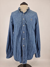 Load image into Gallery viewer, Men&#39;s Ralph Lauren Casual Shirt XXL Blue Cotton
