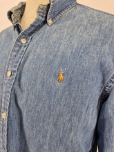 Load image into Gallery viewer, Men&#39;s Ralph Lauren Casual Shirt XXL Blue Cotton

