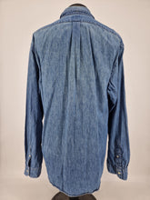 Load image into Gallery viewer, Men&#39;s Ralph Lauren Casual Shirt XXL Blue Cotton
