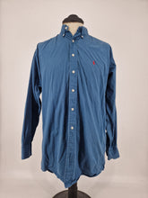 Load image into Gallery viewer, Men&#39;s Ralph Lauren Blake Casual Shirt L Blue Cotton

