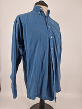 Load image into Gallery viewer, Men&#39;s Ralph Lauren Blake Casual Shirt L Blue Cotton
