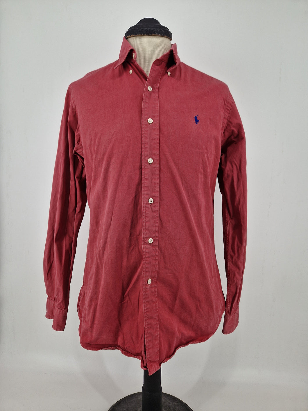 Men's Ralph Lauren Casual Shirt Salmon Cotton