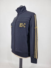 Load image into Gallery viewer, 2007 adidas Originals 83-C Track Top M Black Gold
