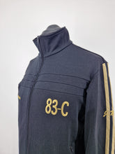 Load image into Gallery viewer, 2007 adidas Originals 83-C Track Top M Black Gold

