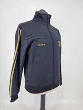 Load image into Gallery viewer, 2007 adidas Originals 83-C Track Top M Black Gold
