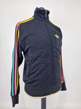 Load image into Gallery viewer, 2008 adidas Originals Firebird Vintage Track Top S Black Pink Yellow
