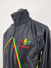 Load image into Gallery viewer, 2012 adidas Originals Chile 62 Jamaica Track Top S Black Red Green
