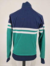 Load image into Gallery viewer, Ellesse Rimini Track Top Navy Green White S
