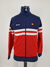 Load image into Gallery viewer, Ellesse Rimini Track Top Navy Red White S
