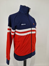 Load image into Gallery viewer, Ellesse Rimini Track Top Navy Red White S
