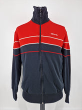 Load image into Gallery viewer, 2001 adidas Originals Europa Red Black White Vintage Track Top M
