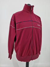 Load image into Gallery viewer, 1980s Vintage adidas Originals Europa Track Top L Burgundy White Navy
