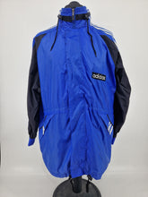 Load image into Gallery viewer, Vintage 90s adidas Equipment WB L Blue White Jacket EQT
