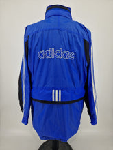 Load image into Gallery viewer, Vintage 90s adidas Equipment WB L Blue White Jacket EQT
