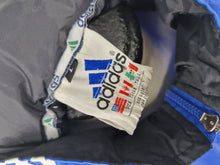 Load image into Gallery viewer, Vintage 90s adidas Equipment WB L Blue White Jacket EQT
