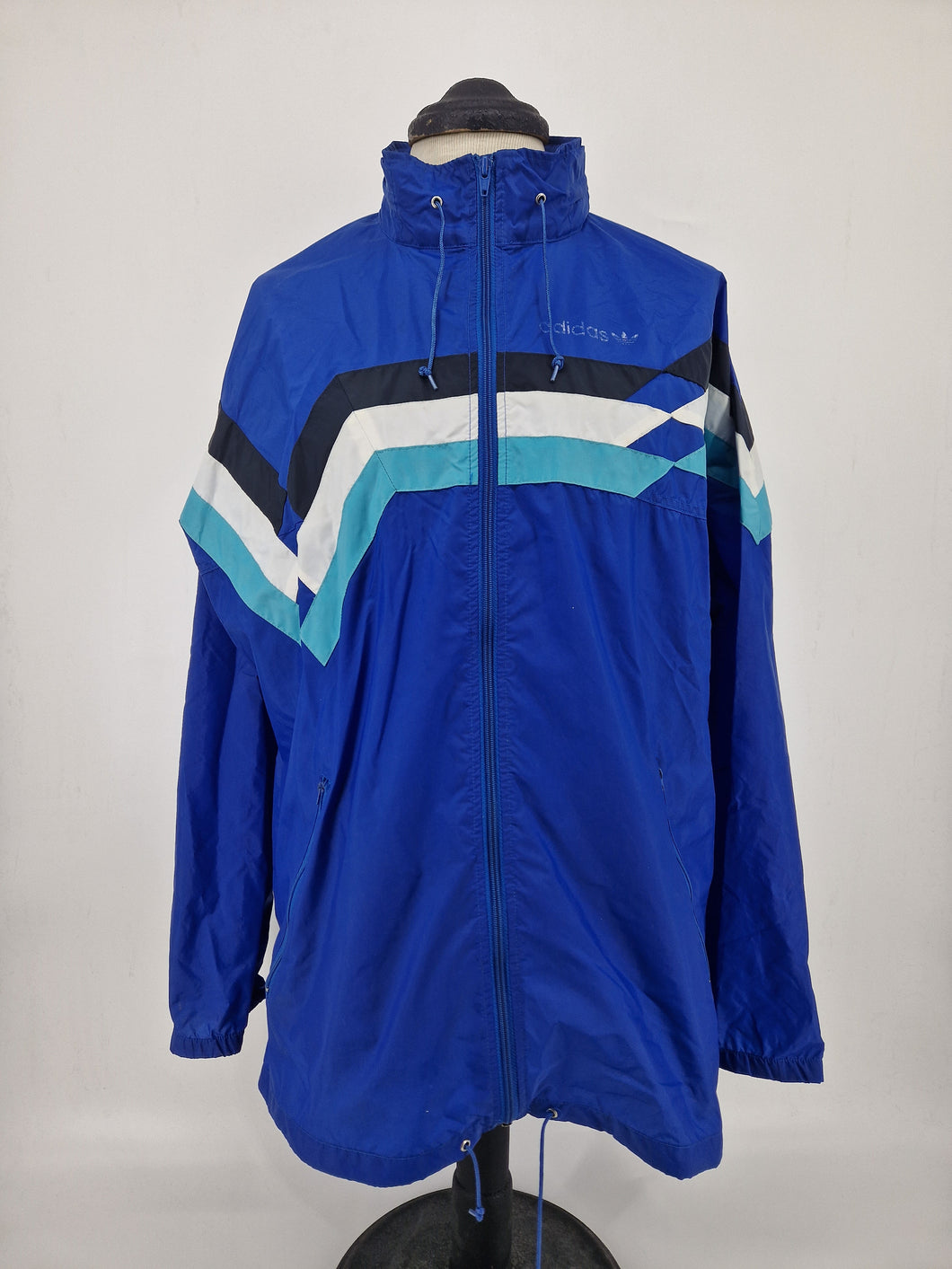 90s Vintage adidas Originals Italia 90 WB D8 XL Blue