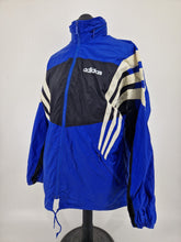 Load image into Gallery viewer, 90s Vintage adidas Originals WB D6 M/L Blue White Black
